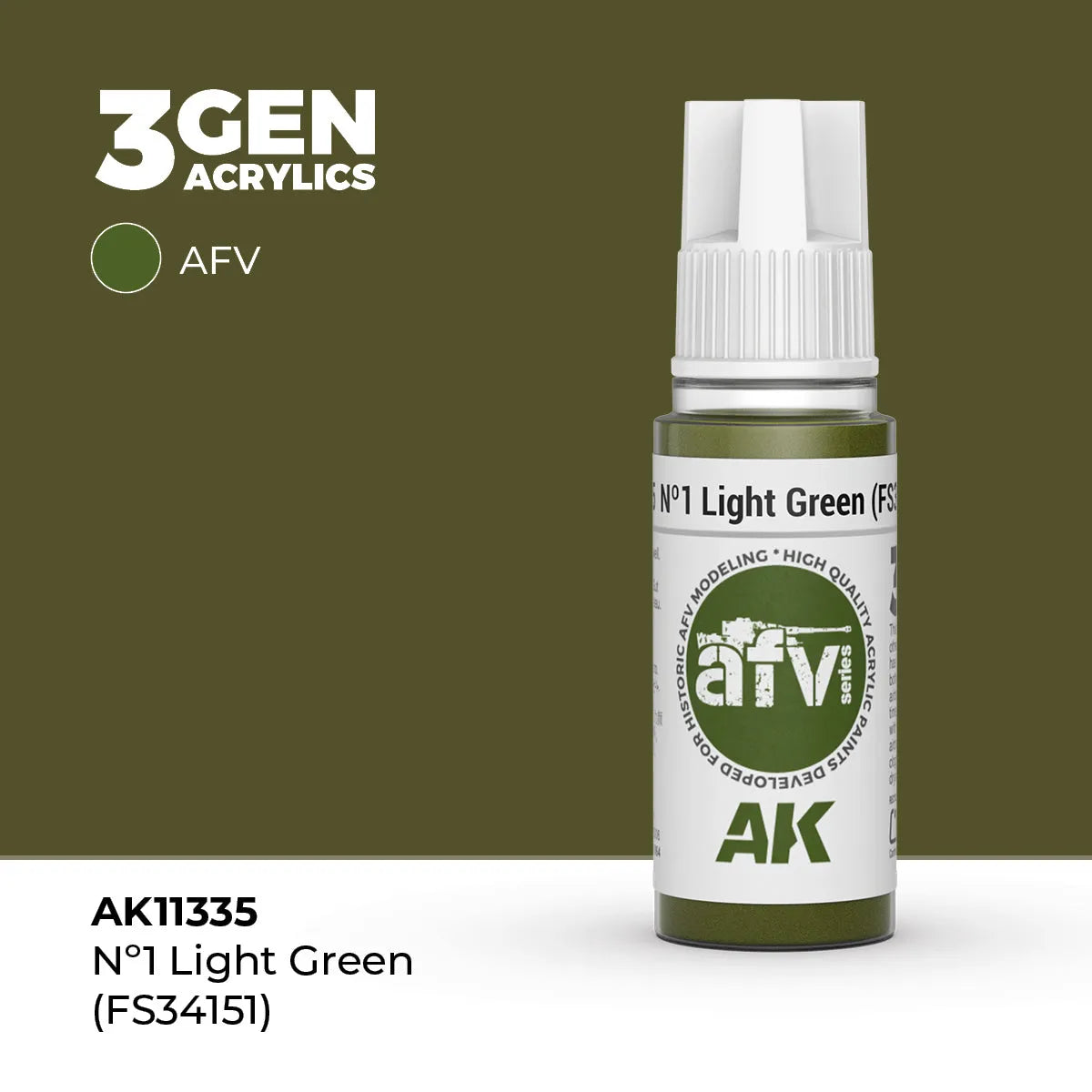 Nº1 Light Green (Fs34151)-AK-Interactive-Radaddel