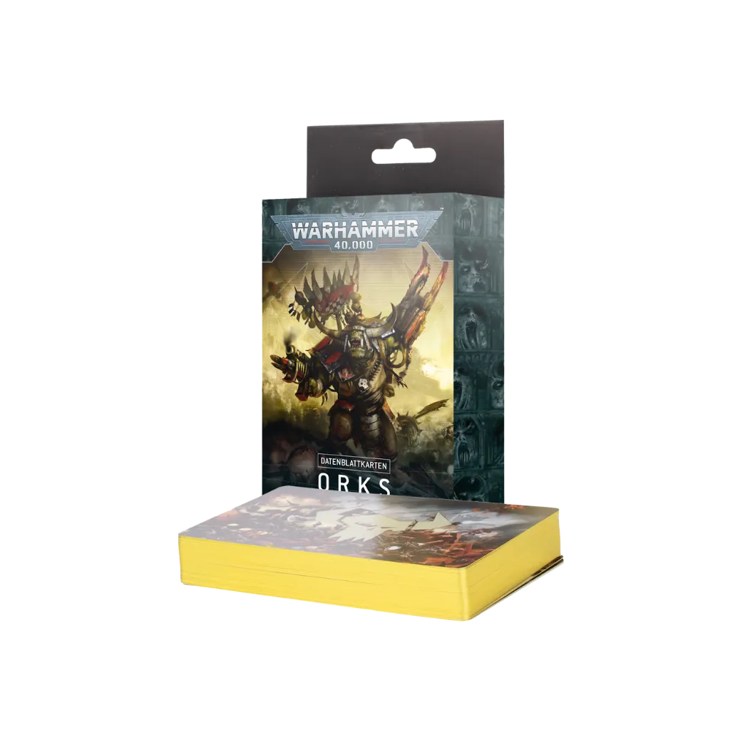 Orks: Datenblattkarten (deutsch)-Games Workshop-Radaddel