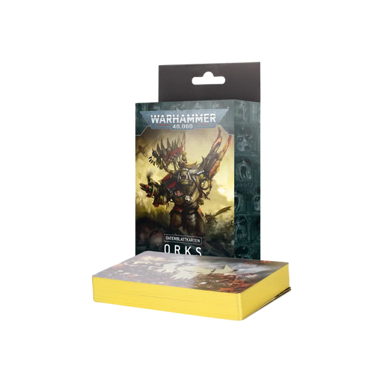 Orks: Datenblattkarten (deutsch)-Games Workshop-Radaddel