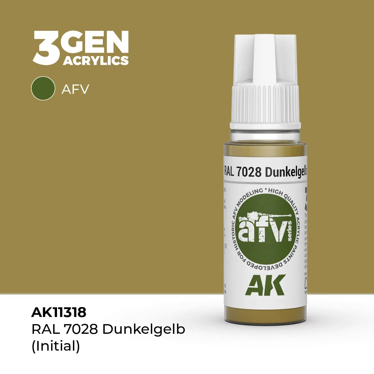 RAL 7028 Dunkelgelb (Initial)-AK-Interactive-Radaddel