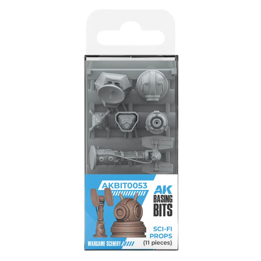 Sci-Fi Props - Basing Bits (11 Teile)-AK-Interactive-Radaddel
