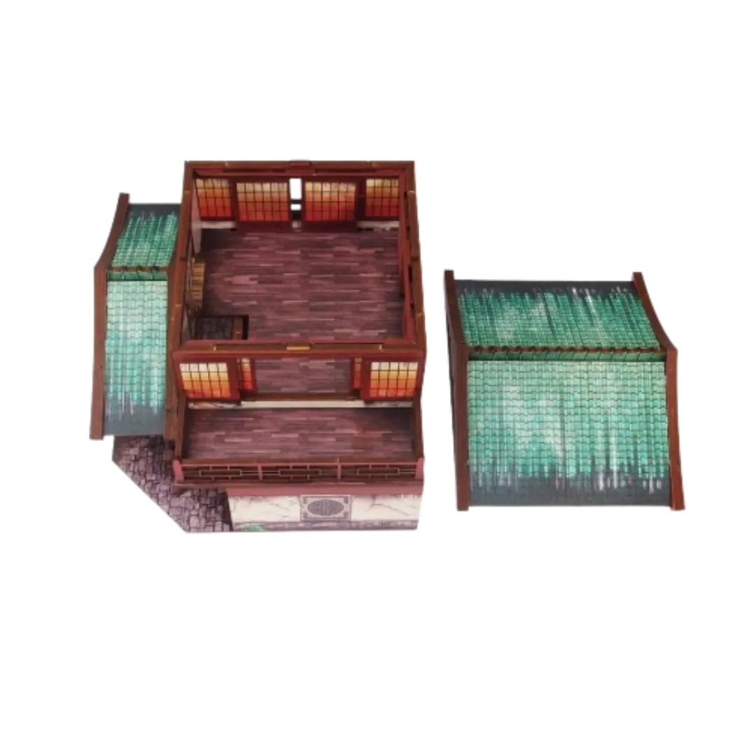 Shangdian Tianyu Shop PREPAINTED [28mm/1:56]-Micro Art Studio-Radaddel