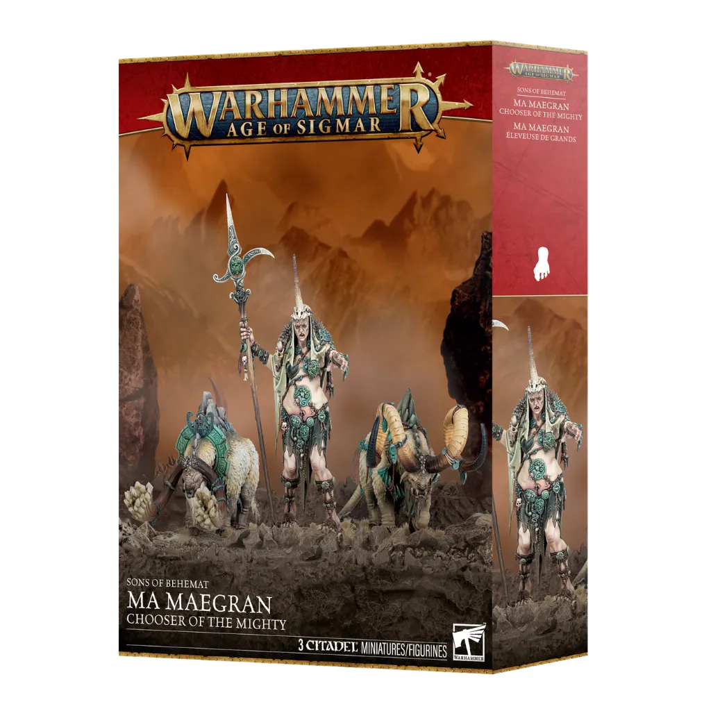 Sons of Behemat: Ma Maegran, Chooser of the Mighty-Games Workshop-Radaddel