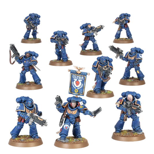 Space Marines: Intercessor Squad-Games Workshop-Radaddel