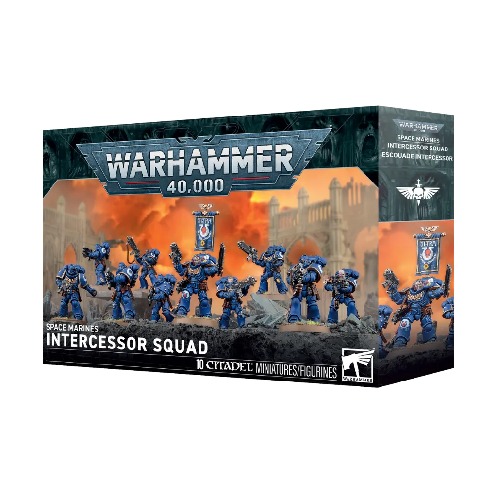 Space Marines: Intercessor Squad-Games Workshop-Radaddel