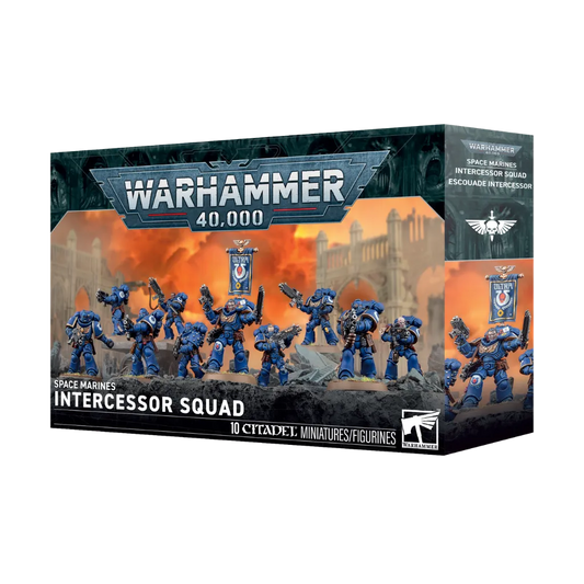 Space Marines: Intercessor Squad-Games Workshop-Radaddel
