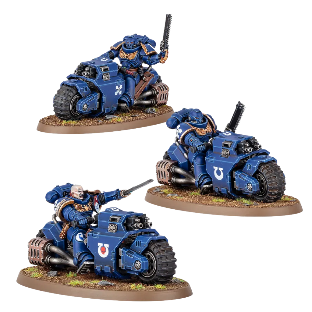 Space Marines: Outrider Squad-Games Workshop-Radaddel