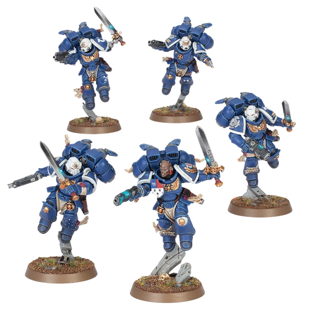 Space Marines: Vanguard Veteran Squad with Jump Packs-Games Workshop-Radaddel