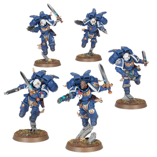 Space Marines: Vanguard Veteran Squad with Jump Packs-Games Workshop-Radaddel