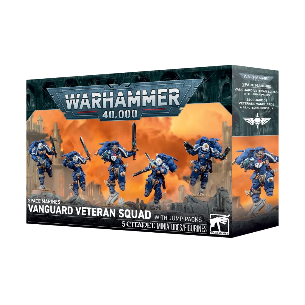 Space Marines: Vanguard Veteran Squad with Jump Packs-Games Workshop-Radaddel