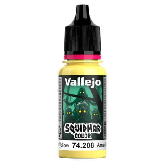 Squidmar Color 208 - Final Yellow 18 ml-Vallejo-Radaddel