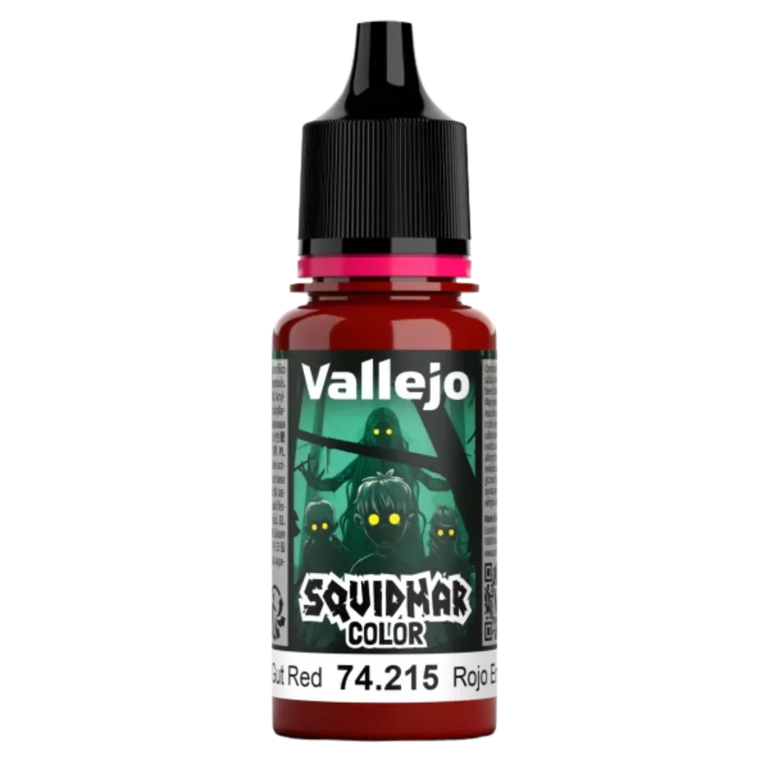 Squidmar Color 215 - Gut Red 18 ml-Vallejo-Radaddel