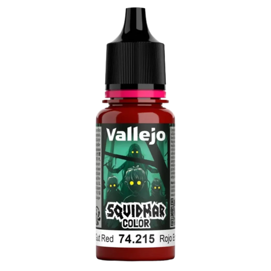 Squidmar Color 215 - Gut Red 18 ml-Vallejo-Radaddel