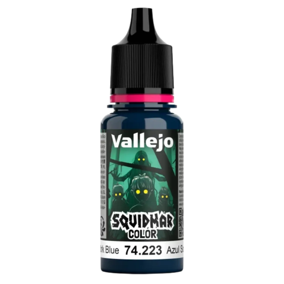 Squidmar Color 223 - Mörk Blue 18 ml-Vallejo-Radaddel
