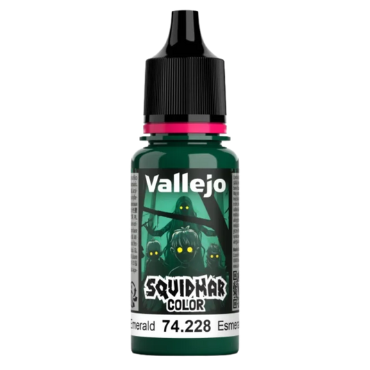 Squidmar Color 228 - Corrupted Emerald 18 ml-Vallejo-Radaddel