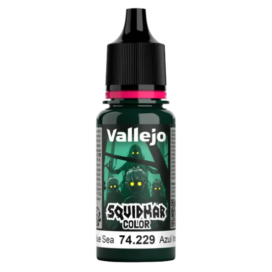 Squidmar Color 229 - Deep Blue Sea 18 ml-Vallejo-Radaddel