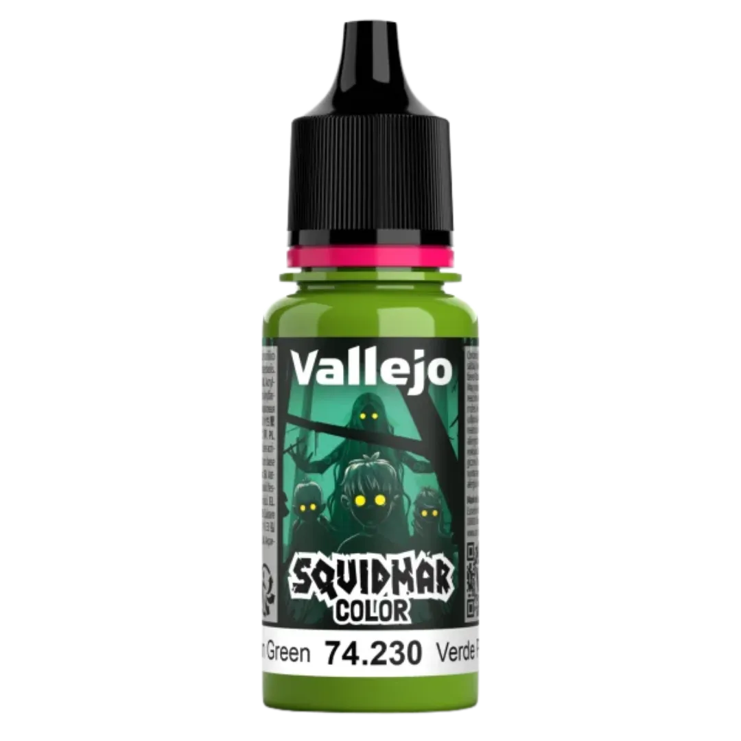 Squidmar Color 230 - Cauldron Green 18 ml-Vallejo-Radaddel