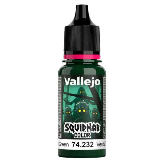 Squidmar Color 232 - Drachonzah Green 18 ml-Vallejo-Radaddel