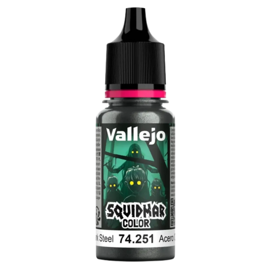 Squidmar Color 251 - Dark Steel 18 ml-Vallejo-Radaddel