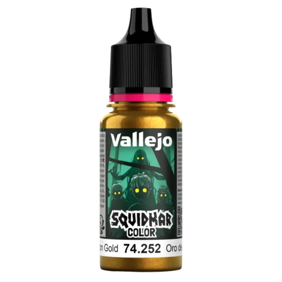 Squidmar Color 252 - Dragon Gold 18 ml-Vallejo-Radaddel