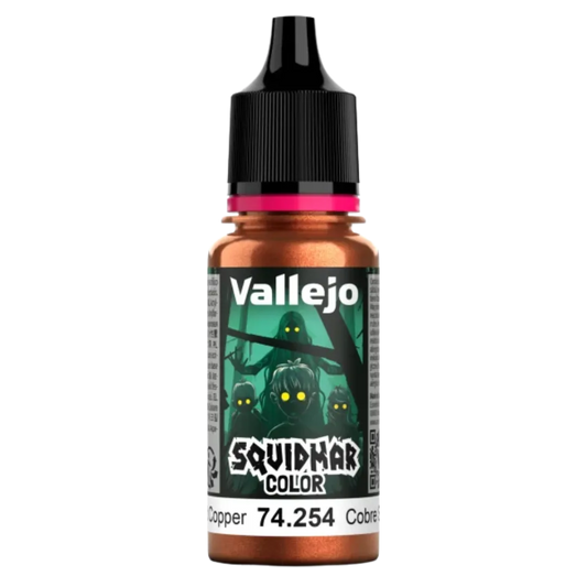 Squidmar Color 254 - Graveyard Copper 18 ml-Vallejo-Radaddel