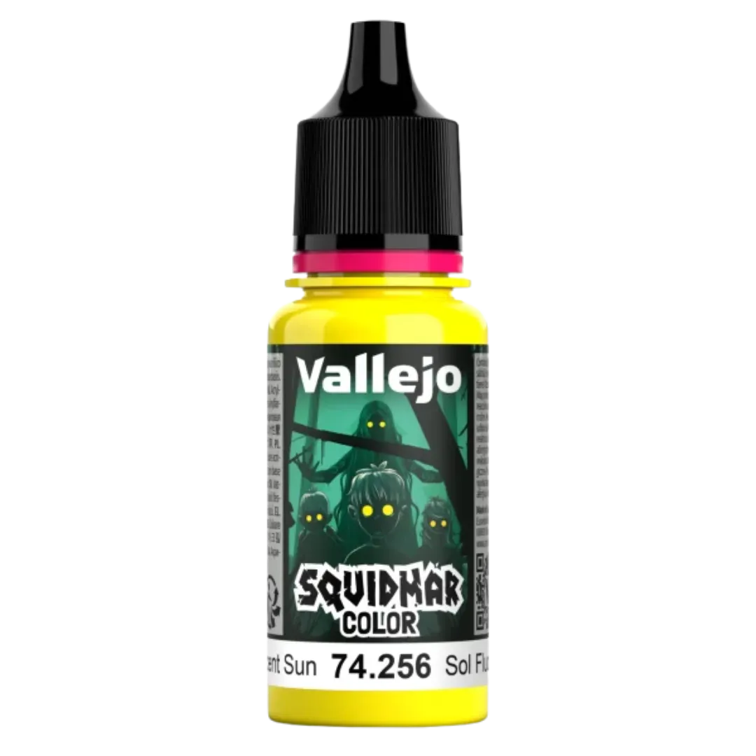 Squidmar Color 256 - Fluorescent Sun 18 ml-Vallejo-Radaddel