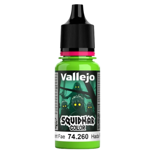Squidmar Color 260 - Fluorescent Fae 18 ml-Vallejo-Radaddel