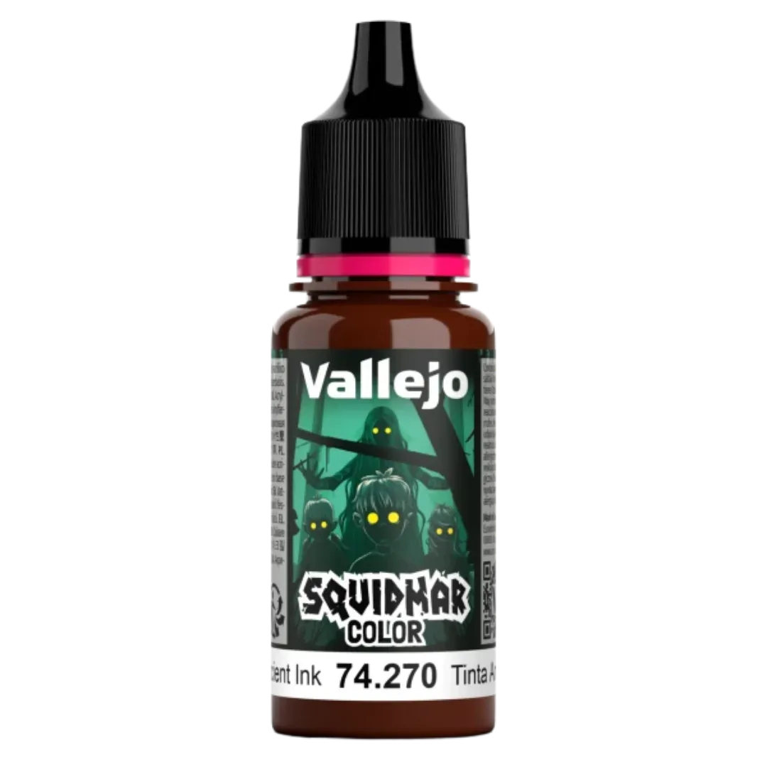 Squidmar Color 270 - Ancient Ink 18 ml-Vallejo-Radaddel
