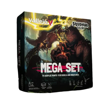 Squidmar Color - Mega Set (72)-Vallejo-Radaddel