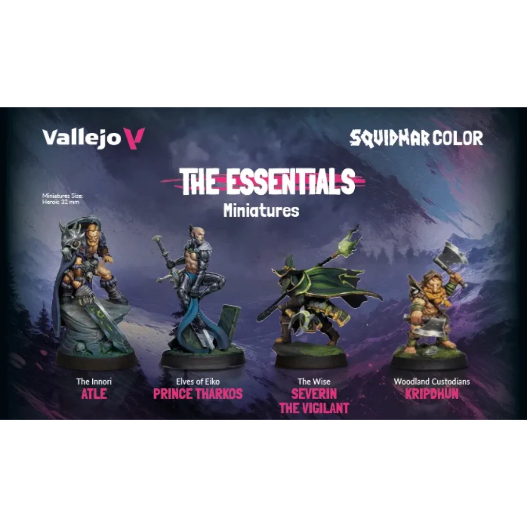 Squidmar Color - The Essentials (30)-Vallejo-Radaddel