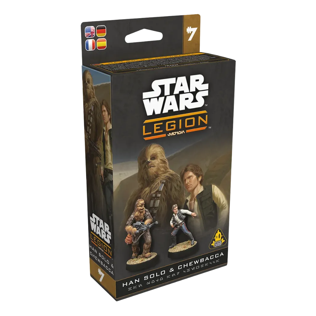 Star Wars: Legion - Han Solo & Chewbacca-Atomic Mass Games-Radaddel