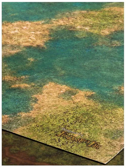 Sumpf-Spielmatte (3'x3')-Freebooter Miniatures-Radaddel