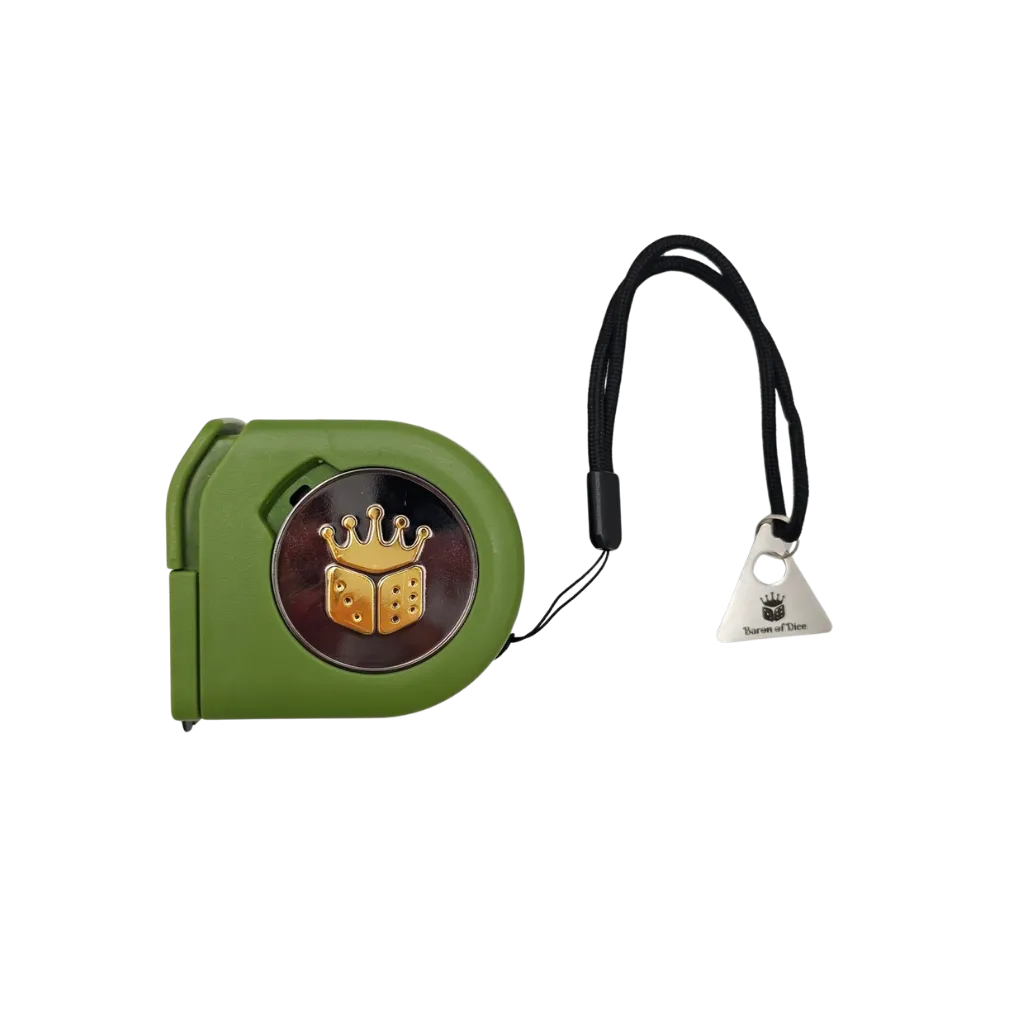 Tape Measure | Olive Green-Baron of Dice-Radaddel