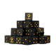 Third Place Matte Black Dice 16mm Square (25 Stück)-Baron of Dice-Radaddel