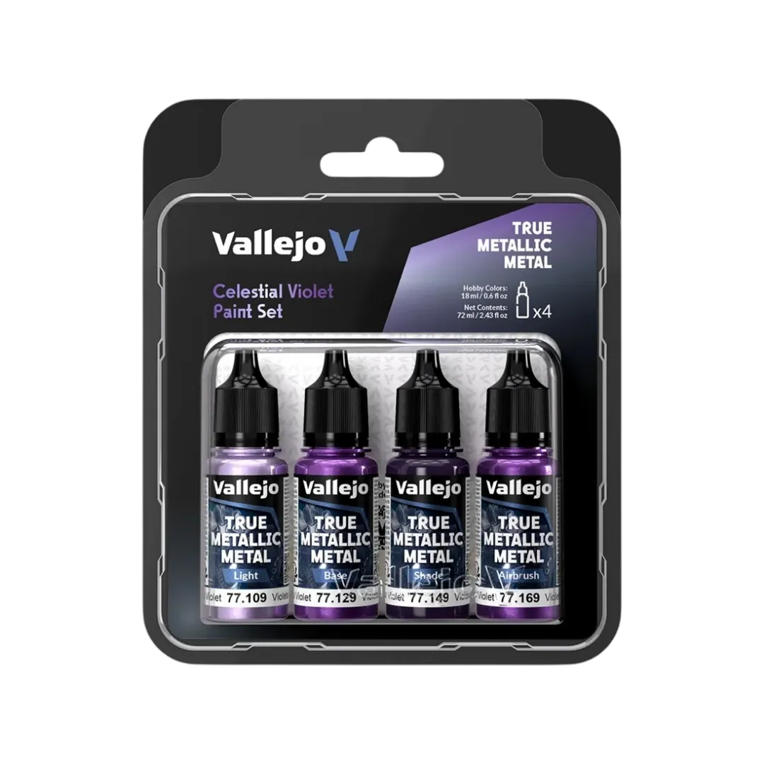 TMM Celestial Violet Paint Set-Vallejo-Radaddel