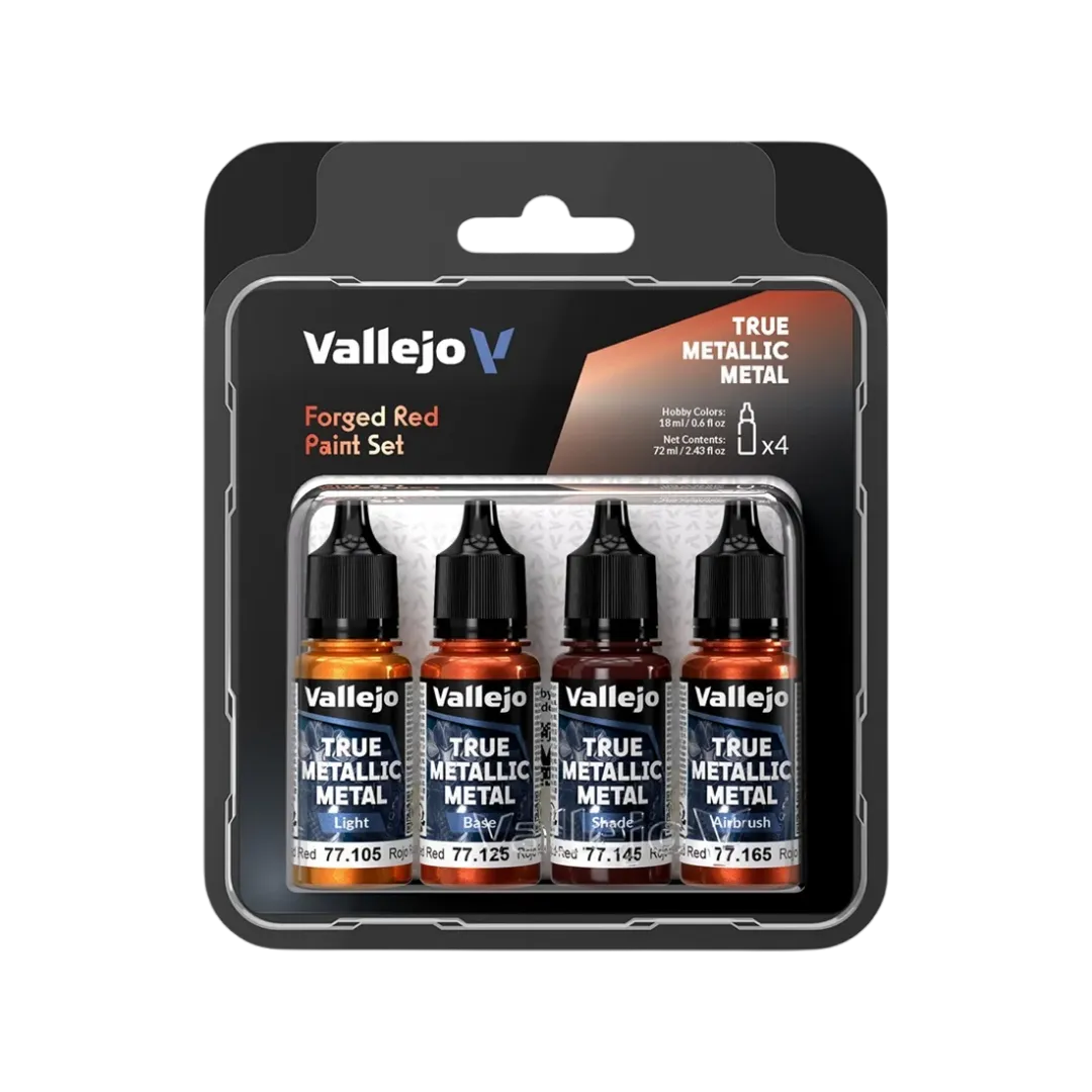 TMM Forged Red Paint Set-Vallejo-Radaddel
