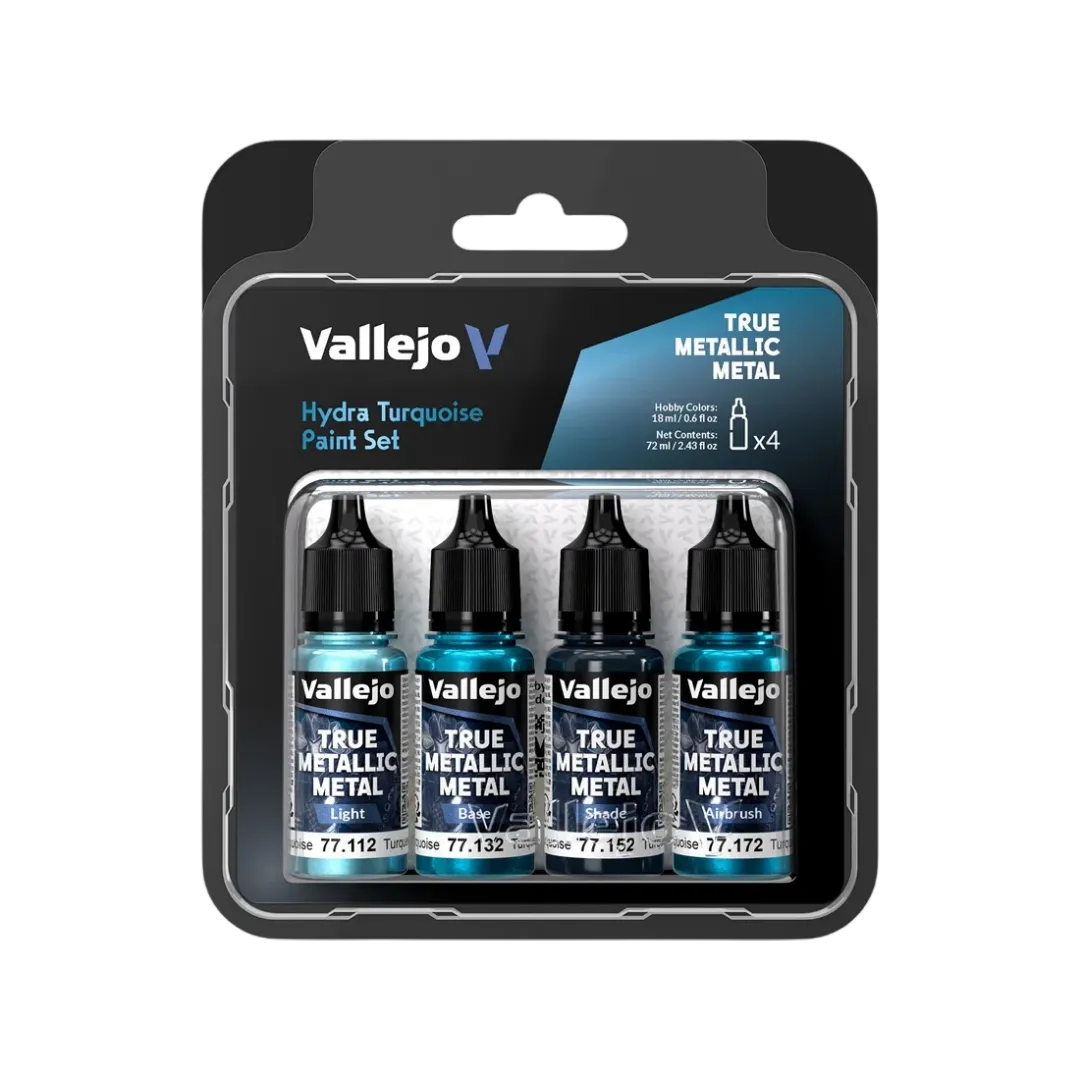 TMM Hydra Turquoise Paint Set-Vallejo-Radaddel
