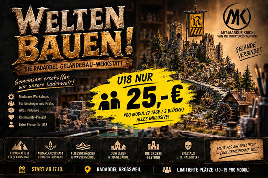 Welten Bauen - Dorfleben & 3D-Gebäude (19./20.12.26) U18-Radaddel-Radaddel