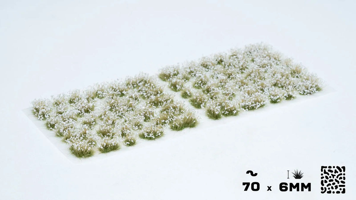 White Flowers Tufts-Gamers Grass-Radaddel