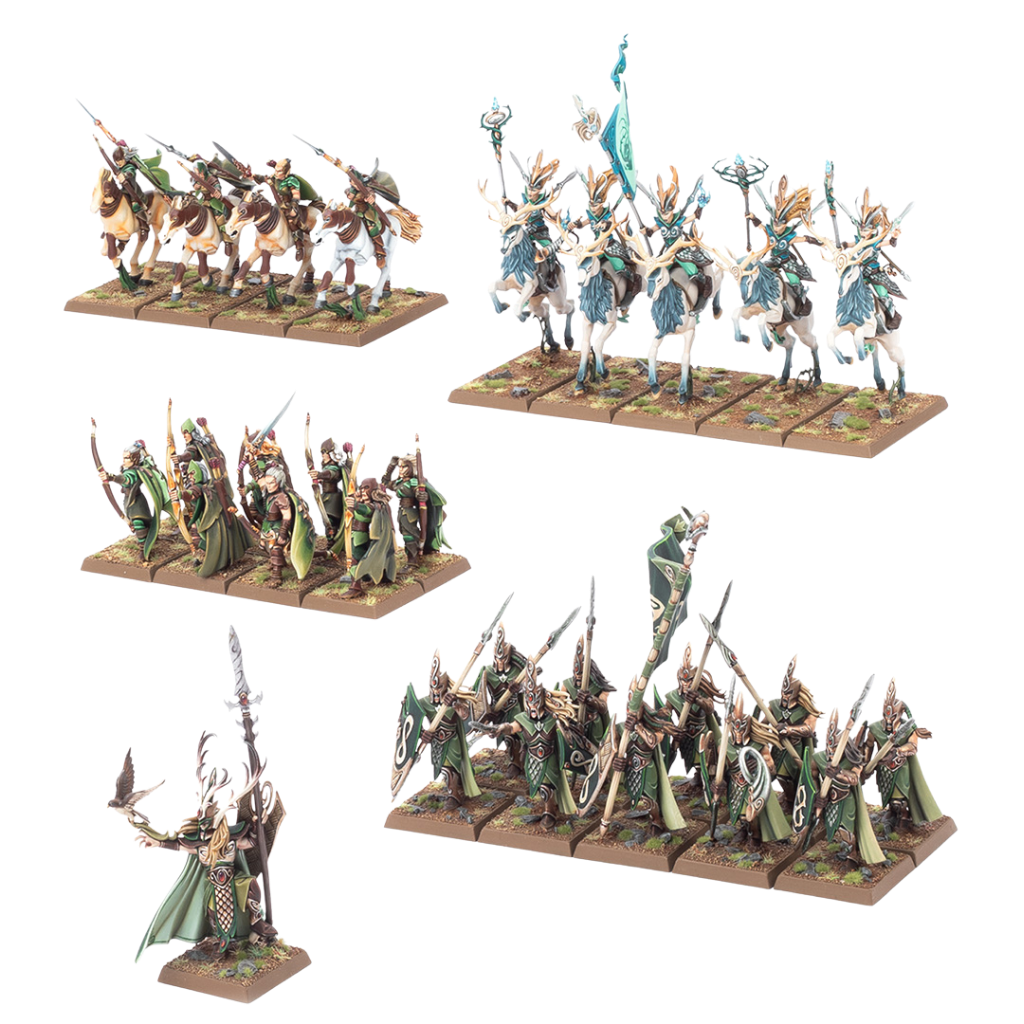 Wood Elf Realms: Battle March Army-Games Workshop-Radaddel