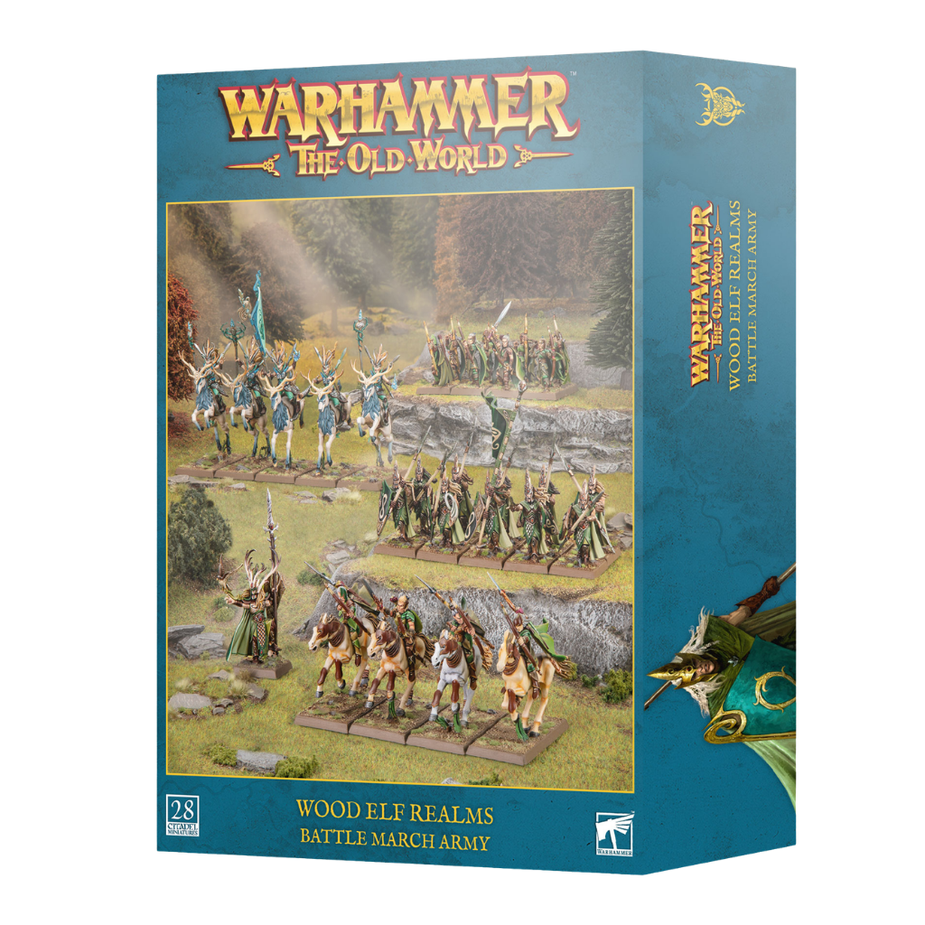 Wood Elf Realms: Battle March Army-Games Workshop-Radaddel