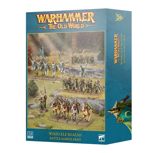 Wood Elf Realms: Battle March Army-Games Workshop-Radaddel