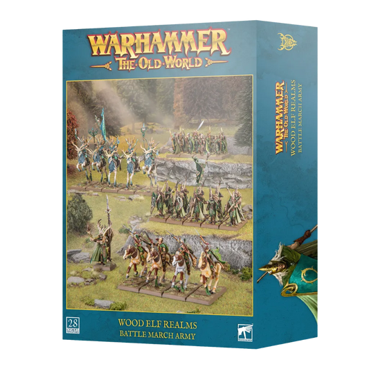 Wood Elf Realms: Battle March Army-Games Workshop-Radaddel