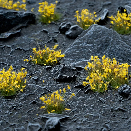 Yellow Flowers Tufts-Gamers Grass-Radaddel